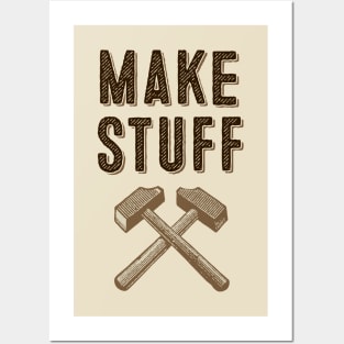 Maker's Credo: Tan Posters and Art